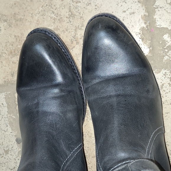 FRYE Dorado Gray Riding Boots Size 9 - Picture 9 of 12